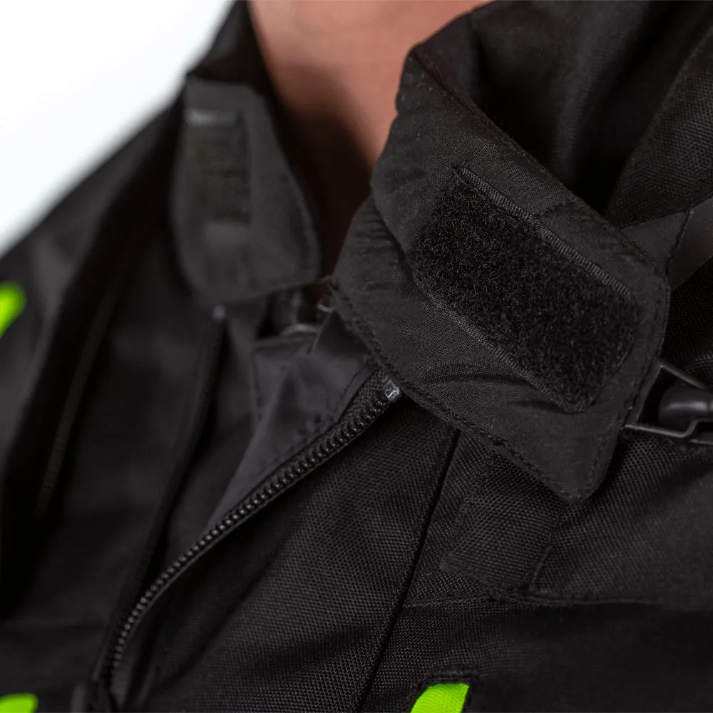 RST PRO SERIES PARAGON 6 CE TEXTILE JACKET [BLACK/FLO YELLOW]