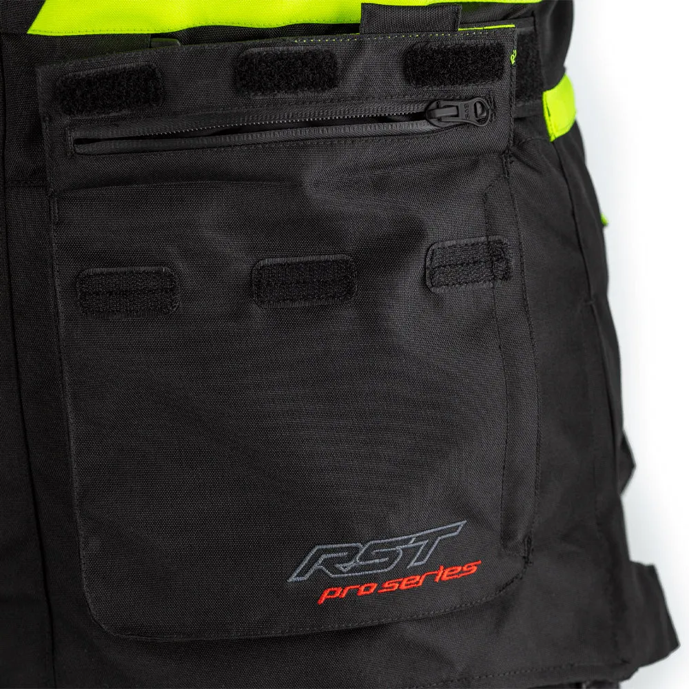 RST PRO SERIES PARAGON 6 CE TEXTILE JACKET [BLACK/FLO YELLOW]