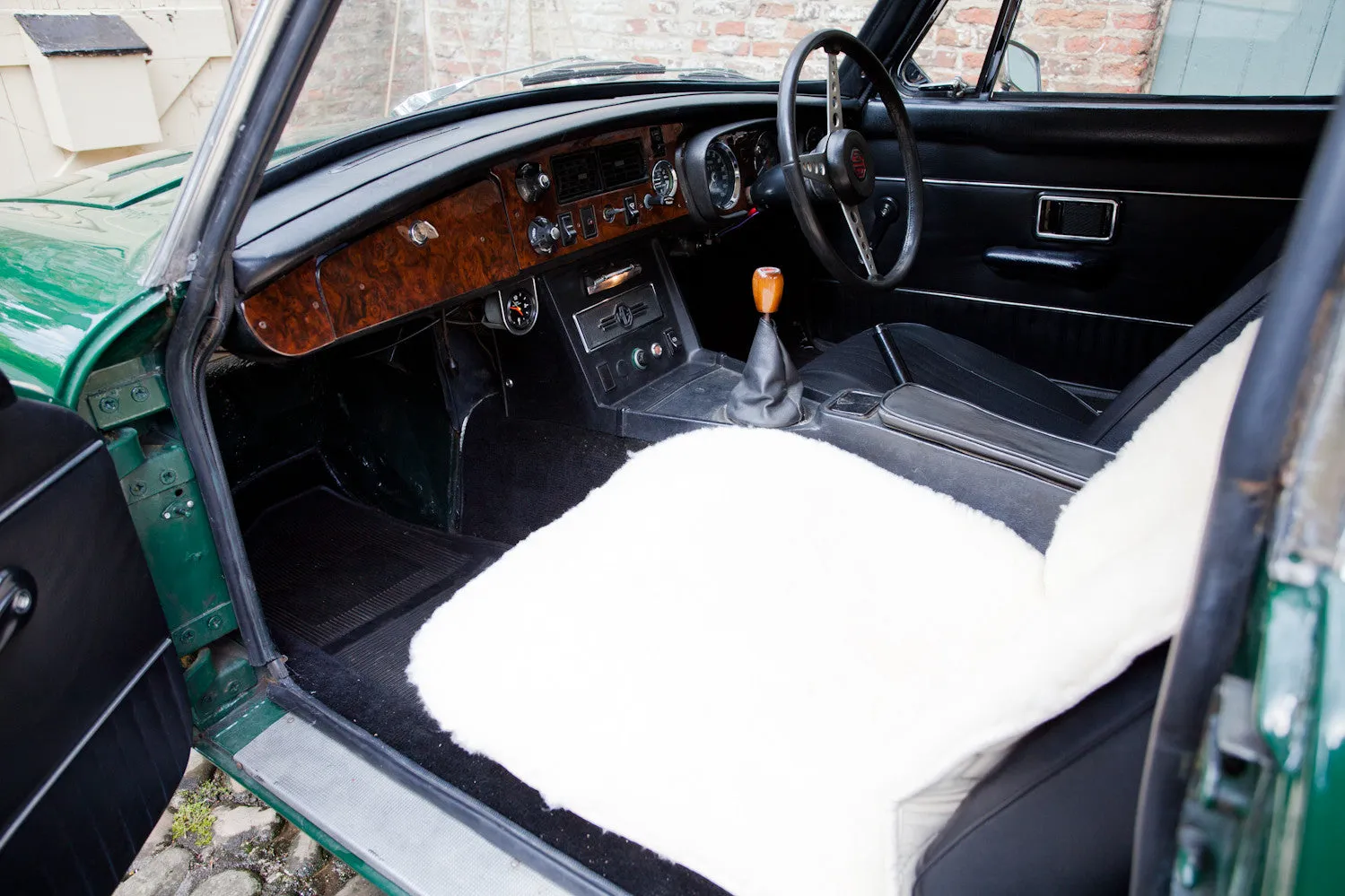 Sheepskin Car Seat Cover