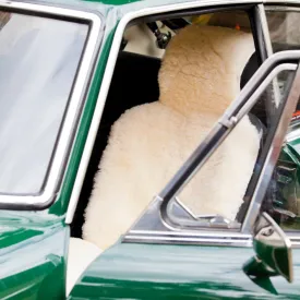 Sheepskin Car Seat Cover