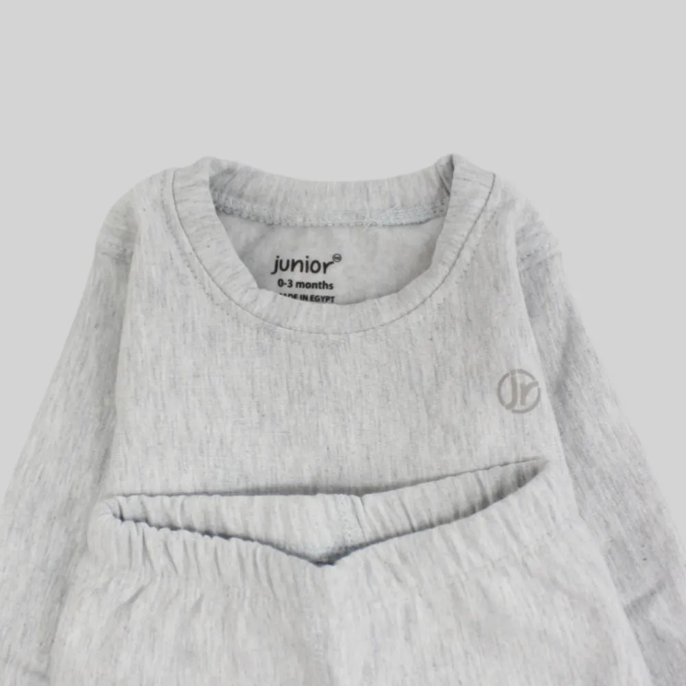 Unisex Grey Thermal Underwear Set
