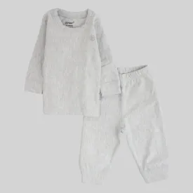 Unisex Grey Thermal Underwear Set