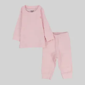 Unisex Pink Thermal Underwear Set