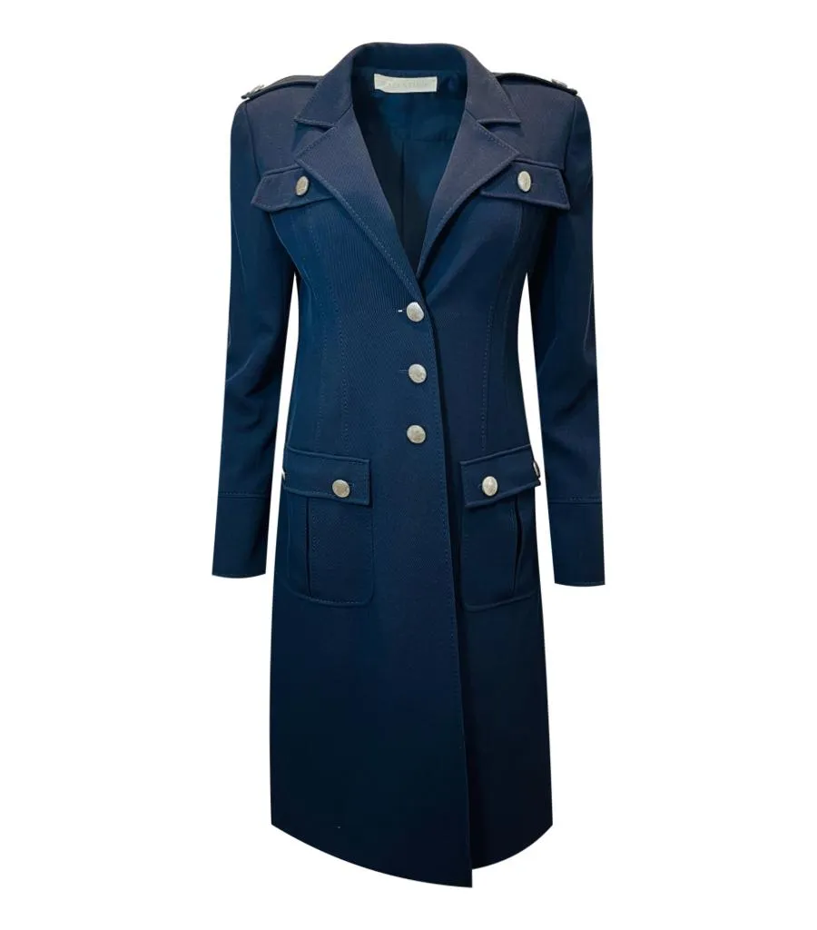 Valentino Vintage Virgin Wool Coat. Size S
