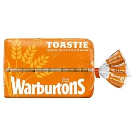 Warburtons Toastie Soft Thick White 400g