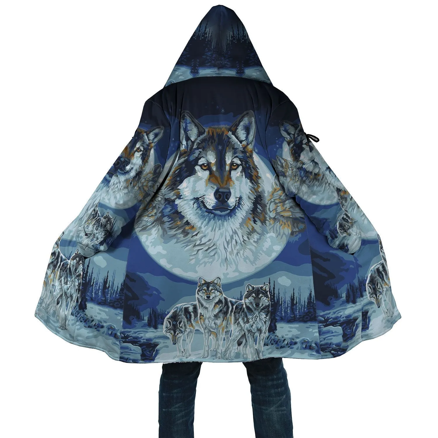 Winter Wolf Native Cloak WCS
