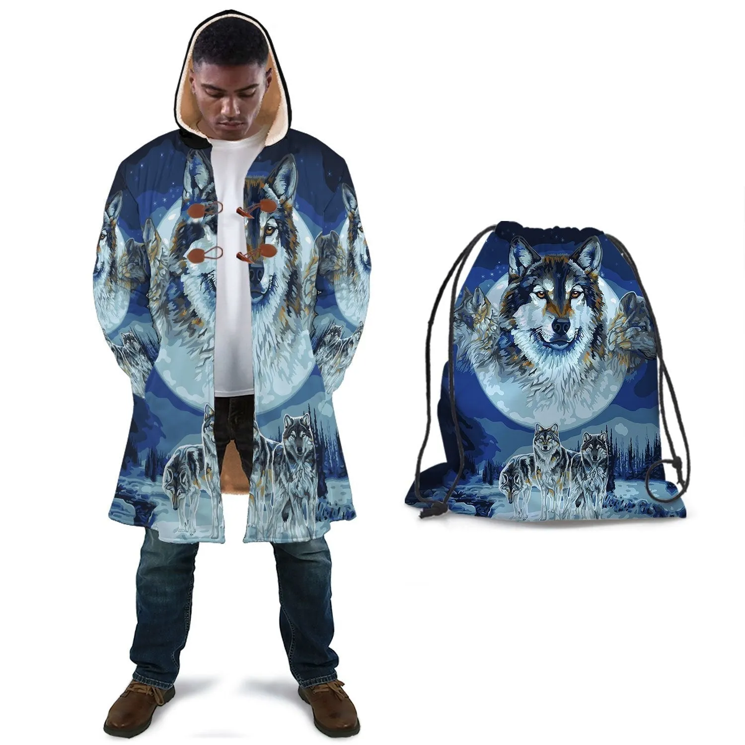 Winter Wolf Native Cloak WCS