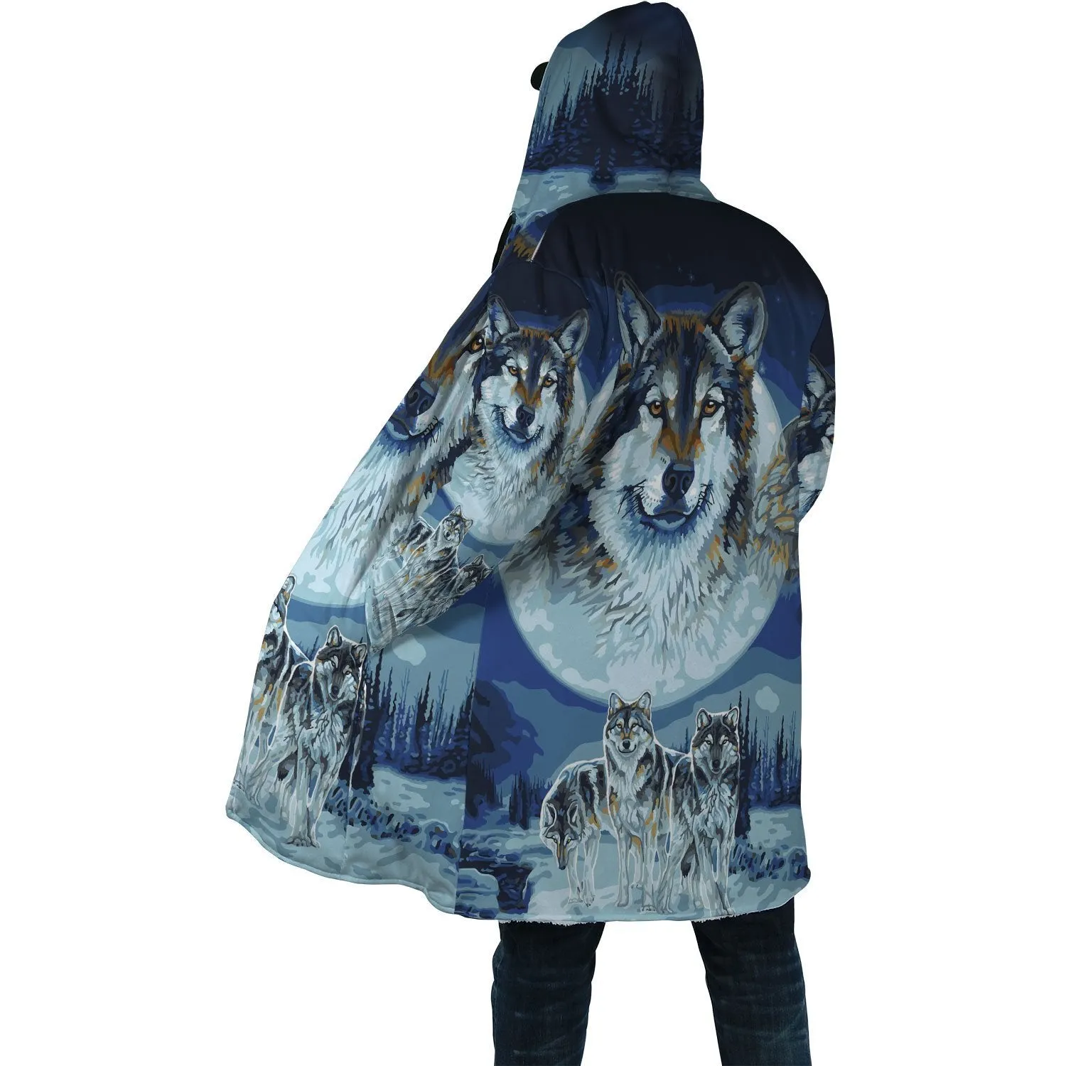 Winter Wolf Native Cloak WCS