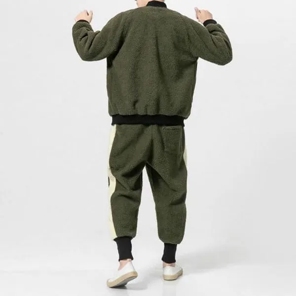 WLS Kedarake Jacket & Pants Set Green