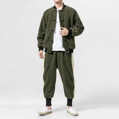 WLS Kedarake Jacket & Pants Set Green