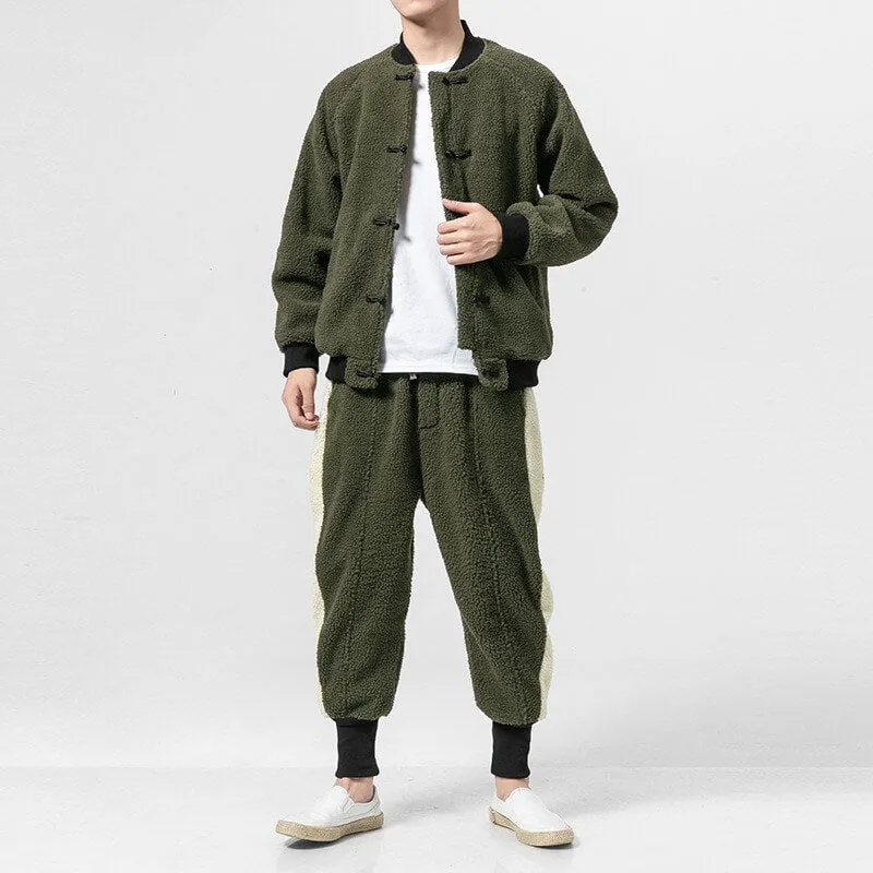 WLS Kedarake Jacket & Pants Set Green