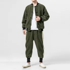 WLS Kedarake Jacket & Pants Set Green