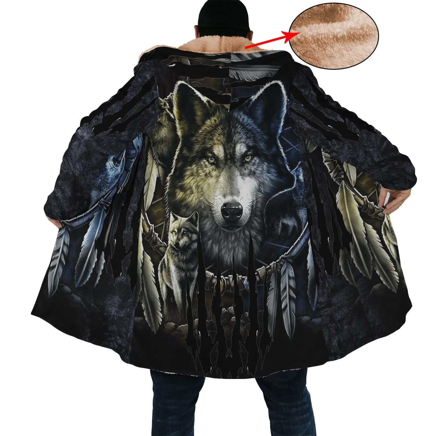 Wolf Light Native Cloak WCS